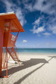 Hawaii, Oahu, Waikiki Beach, Lifeguard Tower Wall Mural