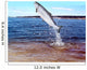 Jumping Out From Water Salmon Wall Mural