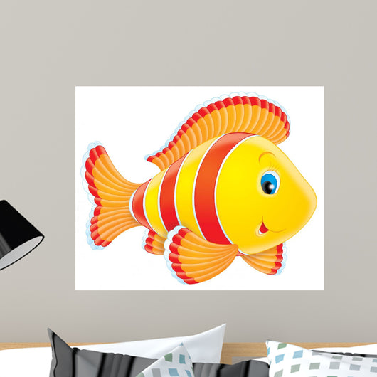 Coral Fish Wall Decal Design 2