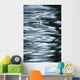 Silver Water Ripples And Light Reflections Wall Mural