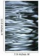 Silver Water Ripples And Light Reflections Wall Mural