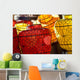 China, Beijing, Decorative Lanterns Found In The Market Place Wall Mural