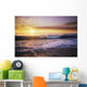 USA, Sunset Illuminates Ocean Wall Mural