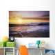 USA, Sunset Illuminates Ocean Wall Mural