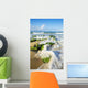 USA, Hawaii Islands, Maui, Surf washing over rocks Wall Mural