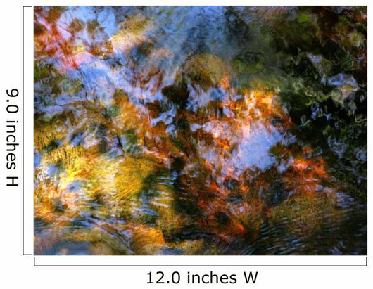 Ripples And Reflections On Water Surface Wall Mural