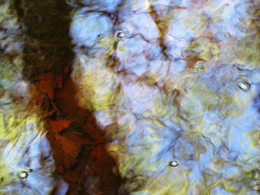 Ripples And Reflections On Water Surface Wall Mural