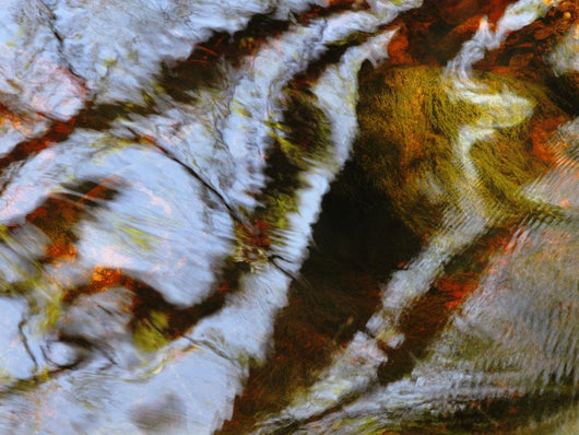 Ripples And Reflections On Water Surface Wall Mural
