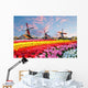 Landscape with Tulips Traditional Wall Decal