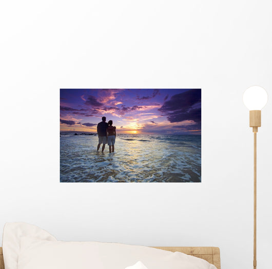 USA, Hawaii Islands, Maui, Mokapu Beach Wall Mural