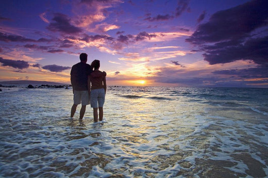 USA, Hawaii Islands, Maui, Mokapu Beach Wall Mural