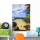 USA, Hawaii Islands, Maui, Shallow Ocean Water Surrounded By Rocks Wall Mural