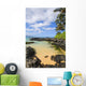 USA, Hawaii Islands, Maui, Shallow Ocean Water Surrounded By Rocks Wall Mural