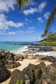 Maui Wai Or Secret Beach And Rocky Surroundings Wall Mural