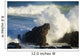 USA, Hawaii Islands, Maui, Big Winter Surf Crashing On Rocks Wall Mural