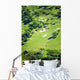 USA, Hawaii, Maui, Aerial Of Wailea Gold And Emerald Golf Courses Wall Mural