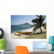 USA, Hawaii, Oahu, East Shore Rabbit Island and Koa Canoe Wall Mural