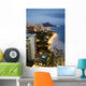 USA, Hawaii, Oahu, Waikiki Beach And Diamond Head In The Evening Wall Mural