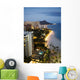 USA, Hawaii, Oahu, Waikiki Beach And Diamond Head In The Evening Wall Mural