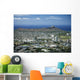 USA, Hawaii, Oahu, Diamond Head And Waikiki From Tantalus Wall Mural