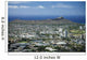 USA, Hawaii, Oahu, Diamond Head And Waikiki From Tantalus Wall Mural