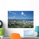USA, Hawaii, Oahu, Diamond Head And Waikiki From Tantalus Wall Mural