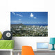 USA, Hawaii, Oahu, Diamond Head And Waikiki From Tantalus Wall Mural