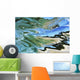 Hawaii, Oahu, Underwater View Of Wave Wall Mural