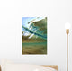 Hawaii, Oahu, Underwater View Of Wave Wall Mural