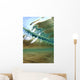 Hawaii, Oahu, Underwater View Of Wave Wall Mural