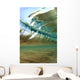 Hawaii, Oahu, Underwater View Of Wave Wall Mural