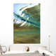 Hawaii, Oahu, Underwater View Of Wave Wall Mural