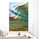 Hawaii, Oahu, Underwater View Of Wave Wall Mural