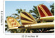 Hawaii, Oahu, Colorful Hawaiian Design Surfboards Fins Wall Mural