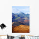 USA, Hawaii, Haleakala Crater Wall Mural