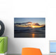 USA, Hawaii, Maui, Sunset At Kamaole Beach One Wall Mural