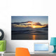 USA, Hawaii, Maui, Sunset At Kamaole Beach One Wall Mural