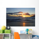 USA, Hawaii, Maui, Sunset At Kamaole Beach One Wall Mural