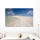 French Polynesia, Tahiti, Rangiroa, Pink Sands Beach Wall Mural