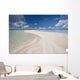 French Polynesia, Tahiti, Rangiroa, Pink Sands Beach Wall Mural