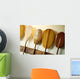 Hawaii, Oahu, Old Hawaiian Canoe Paddles Wall Mural