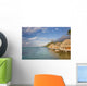 Bungalows Over Beautiful Turquoise Ocean Wall Mural