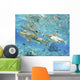 French Polynesia, Rangiroa, Blue Lagoon, Blacktip Reef Shark Wall Mural