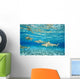 French Polynesia, Rangiroa, Blue Lagoon, Blacktip Reff Shark Wall Mural