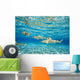 French Polynesia, Rangiroa, Blue Lagoon, Blacktip Reff Shark Wall Mural