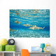 French Polynesia, Rangiroa, Blue Lagoon, Blacktip Reff Shark Wall Mural