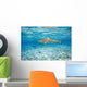 French Polynesia, Rangiroa, Blue Lagoon, Blacktip Reff Shark Wall Mural