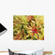 USA, Hawaii, Cluster Of Colorful Bromeliad Plants Wall Mural