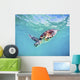 Hawaii, Green Sea Turtle An Endangered Species Wall Mural
