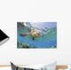 Hawaii, Green Sea Turtle An Endangered Species Wall Mural